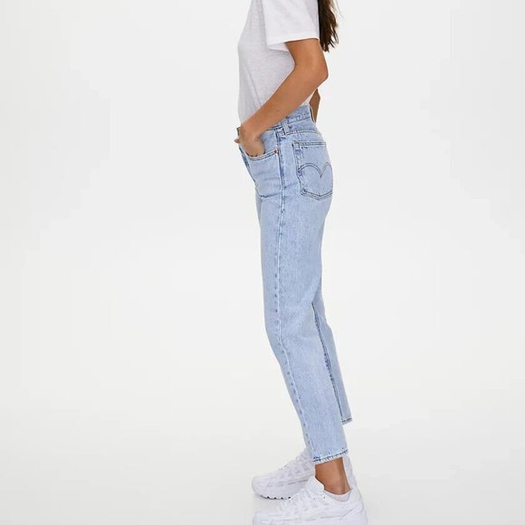 NWT $90 LEVI'S Women 26 (2) Wedgie Icon Fit Ankle Jeans Denim pants Waist 28" - Picture 13 of 14